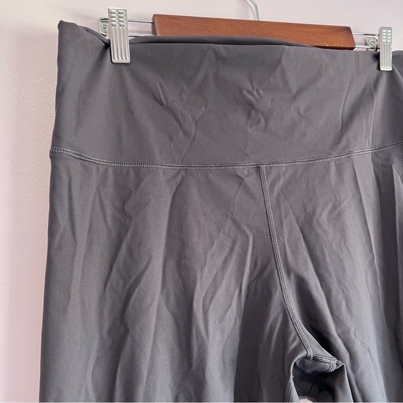 EUC EVERLANE Perform 24/7 Gray Nylon Blend Sustainable Leggings Ankle XXL - Picture 4 of 9